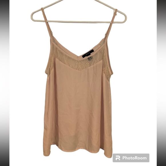 Forever 21 Tops - FOREVER21 Small Cream Lace Tank Top